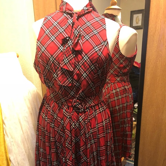torrid Dresses & Skirts - Plaid red dress